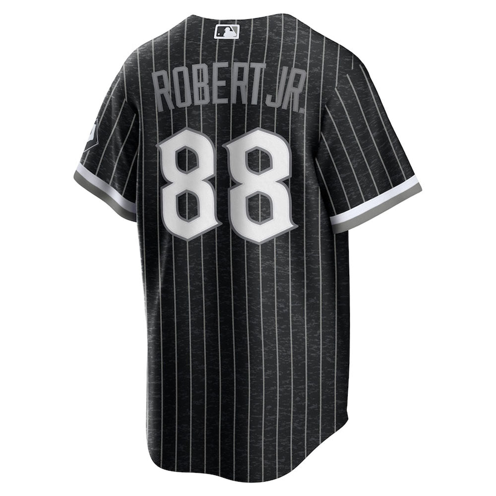 Men's Chicago White Sox Luis Robert City Connect Replica Jersey - Black